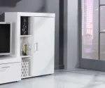 TV staliukas SAMBA REG3 balta/balta