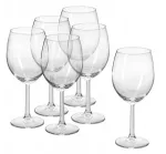Ikea svalka taurė vynui, bespalvis stiklas, 44 cl
