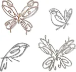 Sizzix Thinlits Flight of Fancy pjovimo formelių rinkinys, sukurtas Pete Hughes | 665037 | metalinės pjovimo formelės kortelių gamybai, scrapbooking'ui, popieriaus amatams ir kt., plastikas, pilka, vienas dydis