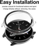 2 vnt. dėklas su ekrano apsauga Amazfit Gtr Mini