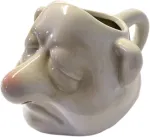 Fowecry Bogey Man kiau&scaron;inių separatorius, sloguota nosis, kiau&scaron;inio trynio separatorius pagamintas i&scaron; keramikos, juokinga virtuvės pagalba kepyklai, stovyklavimui, namų ūkiui, lengvas montavimas, lengva naudoti