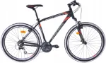 Mtb kalnų dviratis Kross Esprit 1 27 M (19'') juodas/raudonas/grafito matinis