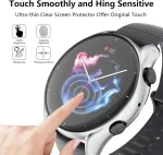 3 vnt. dėklų rinkinys i&scaron;maniajam laikrodžiui Amazfit Gtr 3 / Gtr 3 Pro