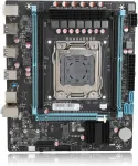 Dpofirs X99 Atx motininė plok&scaron;tė, 4 kanalų Ddr4 žaidimų kompiuterio motininė plok&scaron;tė su daugiapakopiu maitinimo &scaron;altiniu ir 1000m tinklo plok&scaron;te, Nvme M.2 Pcie 16x Gen 3.0 Sata3.0 motininė plok&scaron;tė stacionariam kompiuteriui