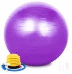 Gimnastikos kamuolys sustiprintas reabilitacinis Anti-burst 65cm + pompa