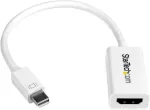 Startech adapteris mini displayport 1.2 į hdmi 4k whi mdp2hd 4ksw