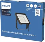 Philips Projectline prožektorius, 50 W, 3000 K, juodas
