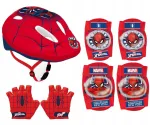 Disney 4x apsaugos, &scaron;almas dviračiui, pir&scaron;tinės be pir&scaron;tų Spiderman