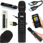 DNA Belaidis bluetooth karaoke mikrofonų rinkinys vaikams Usb + įra&scaron;ymas