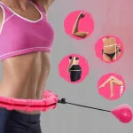 Hula lankas lieknėjimui su svoriu ir skaitikliu Lumeo 45 cm