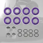 8pack Riedlenčių guolių keitimas Stabilūs rutuliniai guoliai Violetinė taisymo priemonė