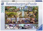 Ravensburger Dėlionė 2000 vnt. - Laukinių gyvūnų karalystė