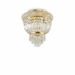 Lubinis &scaron;viestuvas Ideal Lux Ceiling lamp with 3 lights DUBAI, E14, juodas