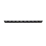 Ideal Lux 20W recessed lamp 10 lights LIKA, 3000K, antracite