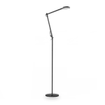 Ideal Lux 10W floor lamp with 1 light FUTURA, 4000K, juodas