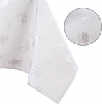 AmeliaHome TCLOTH/AH/CHRISTMASSTORY/HMD/Sidabrinis/140X240