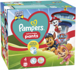 Pampers Active Baby Pants Sauskelnės-Kelnaitės - &Scaron;unyčių patrulių leidimo, 4 dydis, 9-15kg, 72 vnt.
