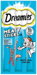 Kačių Skanėstai - Dreamies Mėsos Lazdelės Su La&scaron;i&scaron;a 30g