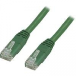 DELTACO UTP Cat6 patchkabel, LSZH, 0.5m, gr&ouml;n