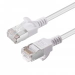 MicroConnect CAT6A U- FTP Slim, LSZH, 1m