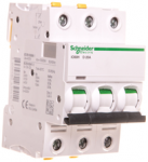 Schneider A9F08320 Grandinės pertraukiklis 3P D 20A 15kA AC iC60H-D20-3 A9F08320
