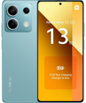 Xiaomi | Redmi | 13 pastaba | Vandenyno žalsvai mėlyna | 6,67 " | AMOLED | 1080 x 2400 pikselių | Mediatek | Matmenys 6080 | Vidinė RAM 8 GB | 256 GB | Dvi SIM kortelės | Nano-SIM | 4G | 5G | Pagrindinė kamera 108+8+2 MP | Antrinė kamera 16 MP | Andr ...