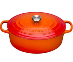 Le Creuset Signature Roaster oval 35cm orkaitė red (21178350902430)