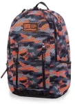 Orange Oranžinis Kuprinė CoolPack Impact II Camo Mesh Oranžinis