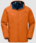 JackWolfskin Vyri&scaron;ka softshell striukė JACK WOLFSKIN NORTHERN POINT Oranžinė