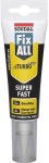 Montavimo klijai FIX ALL Turbo balti 125 ml Soudal