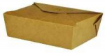 Multi I&scaron;sine&scaron;imui skirta dėžutė 1200 ml 195x140x45 mm FSC ženklintas kartonas su biologine danga rudas, 4 x 50 vnt./dėžėje