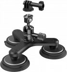 SmallRig 4468 Triple Magnetic Suction Cup Mounting Support Kit for Action Cameras