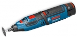 Bosch Akumuliatorinis rotacinis įrankis GRO 12V-35, 2x2.0Ah