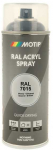 Motip Ral 7015 high gloss Slate pilkas