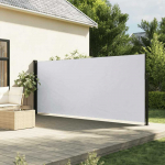 I&scaron;traukiama &scaron;oninė markizė, baltos spalvos, 160x500cm