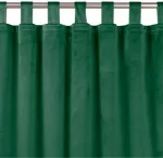 Homede Užuolaidos i&scaron; velūro 200 &times; 225 cm, tamsiai žalia