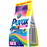Purox Color - Skalbimo milteliai spalvotiems drabužiams, 78 skalbimai - 5,5kg