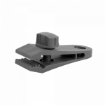 Tvirtinimo klipsai - spaustukai Bradas BUNGEE CORD CLIPS, reguliuojami, 8 vnt., pilki
