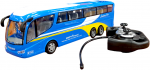 Radijo bangomis valdomas autobusas, mėlynas
