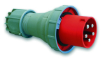 PCE ne&scaron;iojamasis ki&scaron;tukas POWER TWIST 125A 400V 3P + Z + N IP67 - 045-6