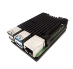 justPi korpusas Raspberry Pi 4B - aliuminis - juodas - LT-4B03