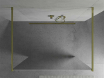 Walk-in du&scaron;o sienelė Mexen Kioto, Gold, veidrodinė, 110 x 200 cm