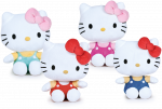 Sanrio PLAY BY PLAY HELLO KITTY Pliu&scaron;inis žaislas, 25 cm