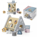 Viga Toys VIGA PolarB Wooden sorter with pyramid blocks Puzzle