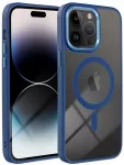 Dėklas Oem Case for iPhone 16 Color Edge Mag Cover compatible with MagSafe mėlynas