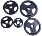 Sportbay Tri-Grip 50 mm olimpiniai svoriai (Svoris: 5kg)