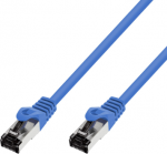Extralink Cat.8.1 S/FTP 3m 40G Mėlyna | LAN pataisos laidas | Varinis vytos poros tinklo kabelis