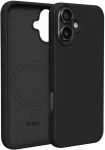 Dėklas Telforceone Etteri Silicone Mag Apple iPhone 16 Plus 6,7' juodos spalvos