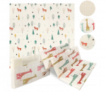 Dvipusis lavinamasis kilimėlis Happy kiddo, 200x180 cm