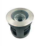 15W LED įleidžiamas į žemę &scaron;viestuvas, plieno sp., 3000K, IP67, E361